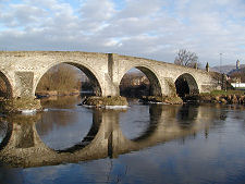 Old Stirling Bridge: Replacement for the Wooden Bridge Standing at the time of the Battle of Stirling Bridge