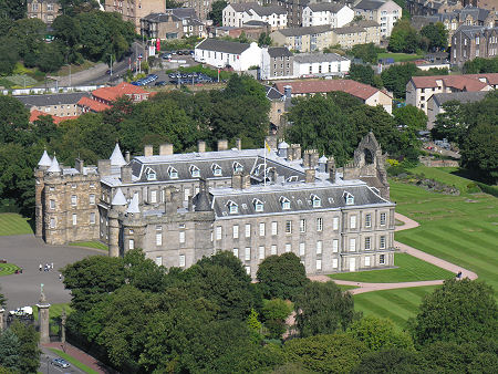 Palace of Holyroodhouse in Edinburgh, Where Mary Lived with James in the Years Around 1680