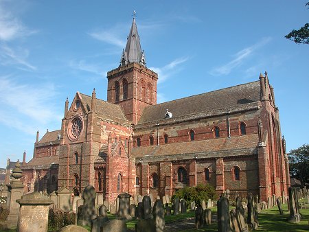 St Magnus Cathedral from the South-East
