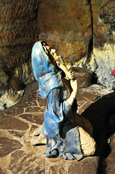 St Margaret, in St Margaret's Cave, Dunfermline