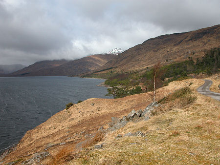 The Raised Water Levels of Loch Quoich Today