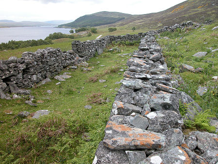 The Remains of a cleared Croft in Strathnaver