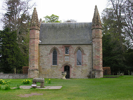 Moot Hill at Scone, where Edward was Crowned King of Scotland