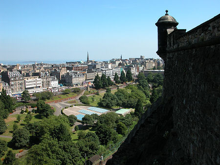 Edinburgh Today: Recaptured from the Northumbrians by King Indulf