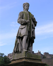 Allan Ramsay: Statue in Edinburgh