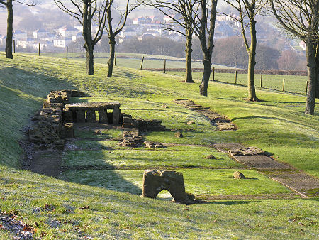 Bar Hill Roman Fort on the Antonine Wall