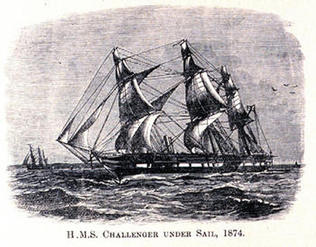 HMS Challenger During the Expediton