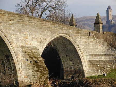 Stirling Bridge Today and the National Wallace Monument