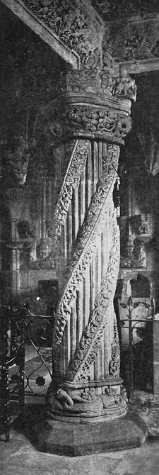 The "Prentice Pillar", Rosslyn Chapel