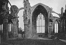 The Chancel of Melrose Abbey