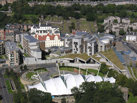 The Scottish Parliament and Our Dynamic Earth in Edinburgh