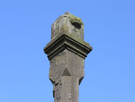 Fettercairn's Mercat Cross, Complete with Part of the Shaft Originally from Kincardine