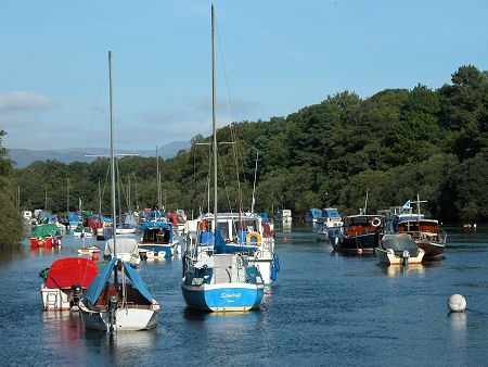 The River Leven at Balloch, West Dunbartonshire