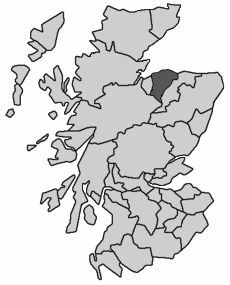 County of Moray, 1890 to 1975