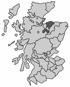 County of Moray Before 1890