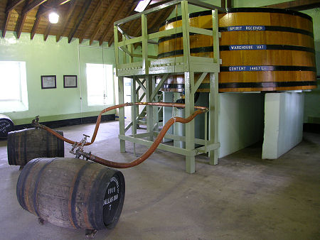 Cask Filling at the Dallas Dhu Preserved Dsitillery 