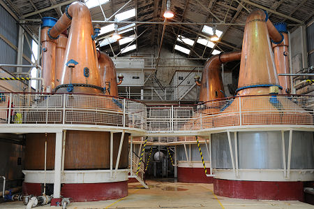 Two Spirit Stills (Nearest the Front) at Ben Nevis Distillery