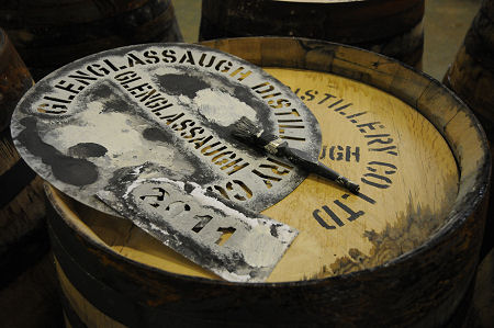 Stencil in Use, Glenglasshaugh Distillery