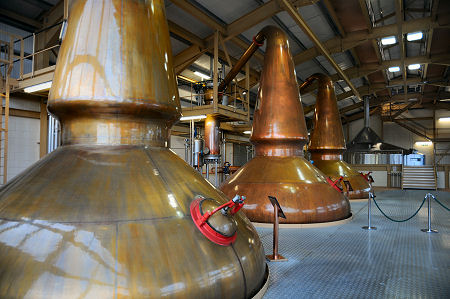 The Wash Stills at Glenlivet Distillery
