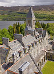 View of St Benedicts Abbey from above