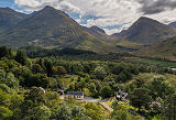 View over Heart of Glencoe