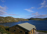 View of Otter Bunkhouse and West Loch Roag
