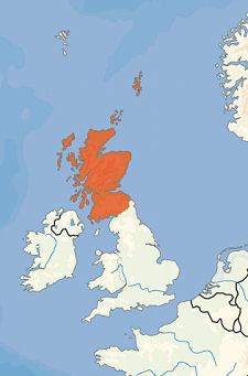 Scotland's Location