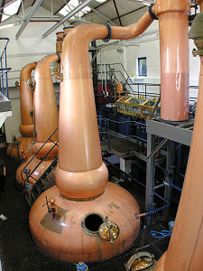 Still Room at Tobermory Distillery