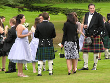 Wedding Reception, Dalhousie Castle