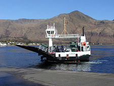 Corran Ferry Across a Sea Loch