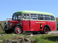 Vintage Bus on South Uist