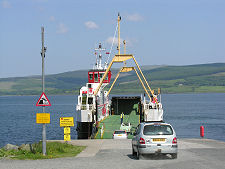 The Lochaline Ferry at Fishnish