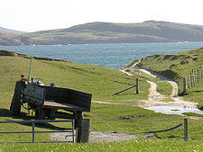 Vatersay Bay from the Township