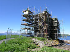 Restoration Under Way, May 2009