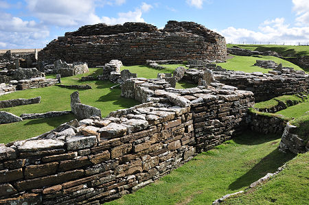 The West Side of the Broch of Gurness