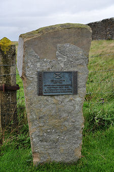 Gatepost and Plaque