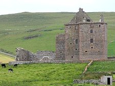 Noltland Castle from the East