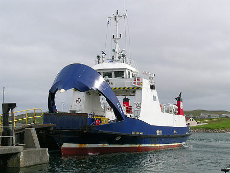 Geira in Symbister Harbour