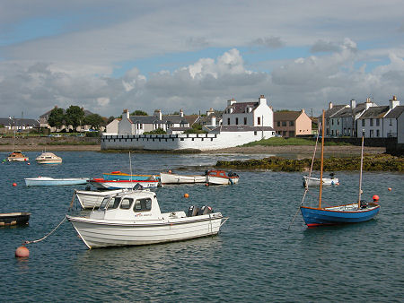 Isle of Whithorn from the  Harbour