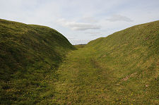 Inside the South-West Ditch