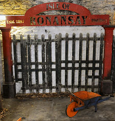 Isle of Ronansay Distillery Gates