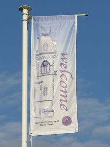 Festival Banner in Wigtown
