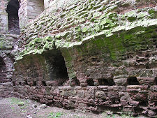 Remains of the Vaulting: West Wall
